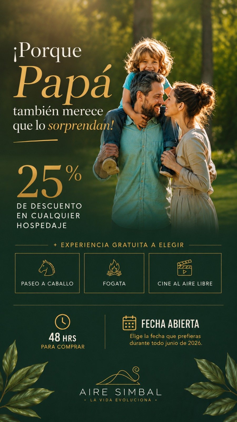 Descuento del Mes:  Dia del Padre